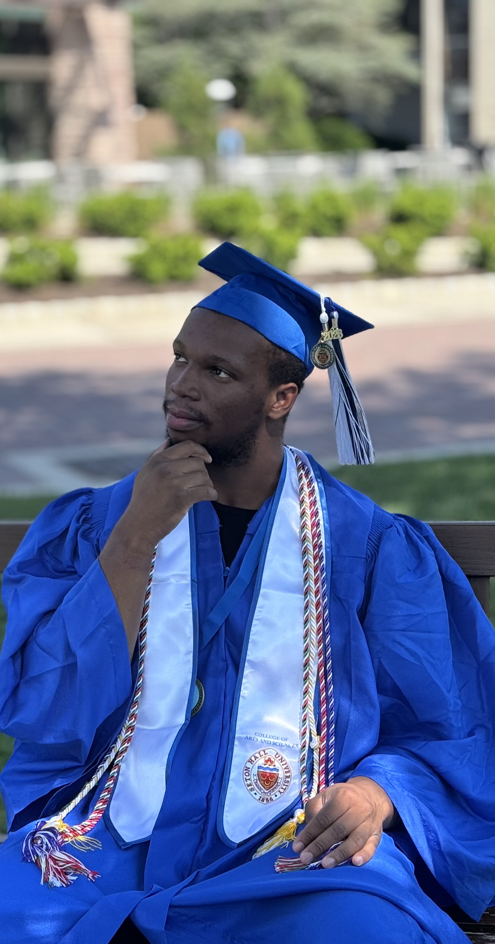 Jonathan Wallace at his Seton Hall University graduation